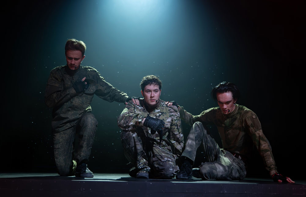 Спектакль «Я весь набальзамирован войною...»